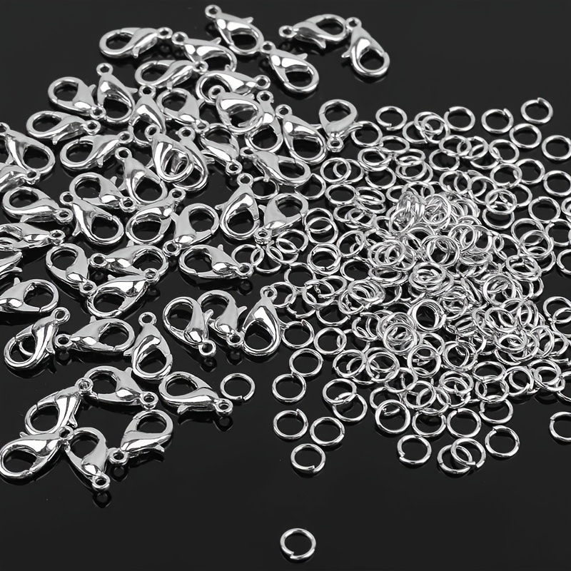 Jewelry Making Ring Tool - 1/2/300 шт. Застежки-лобстеры и открытые соединительные