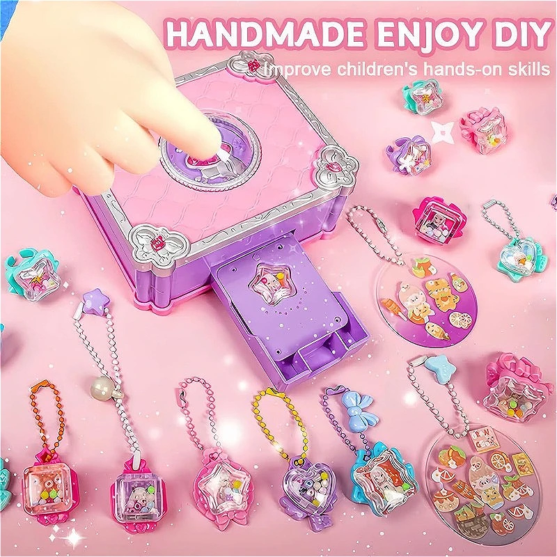 Jewelry Making Kits For Kids - Набор для изготовления 3D-наклеек DIY Машина