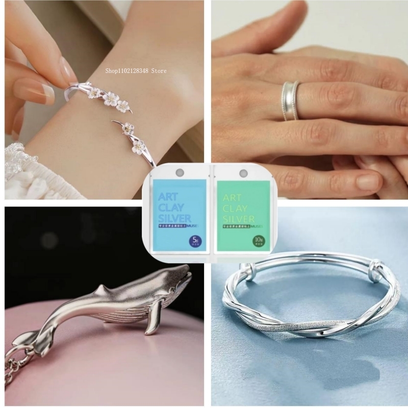 Jewelry Making Raw Materials - Чистая серебряная глина для изготовления ювелирных