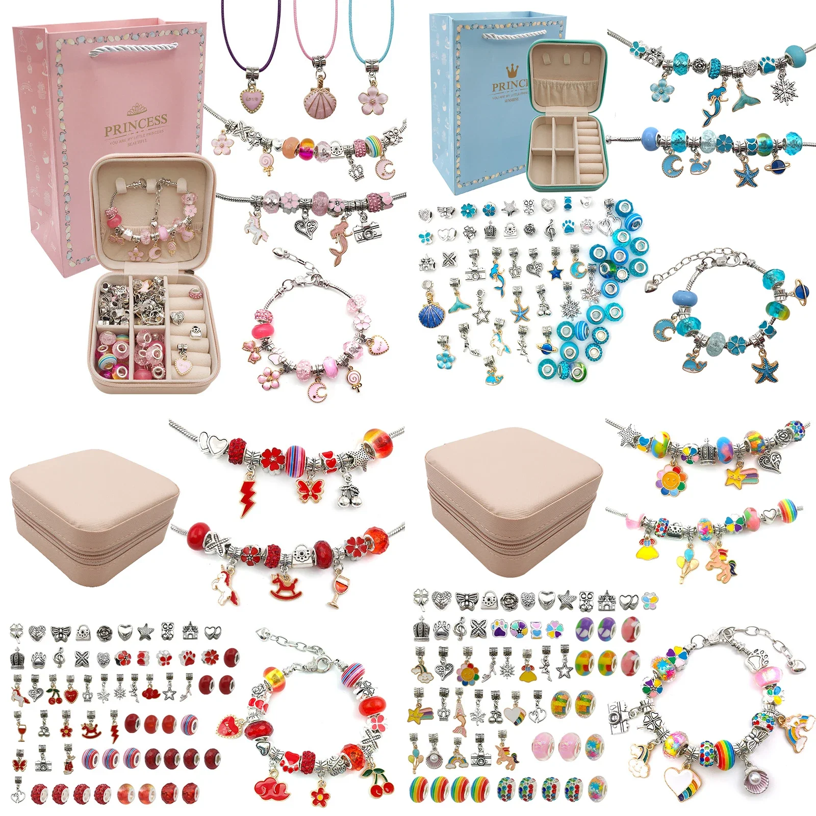 Jewelry Making Kits For Kids - Детский комплект для девочек, Подарочная коробка,