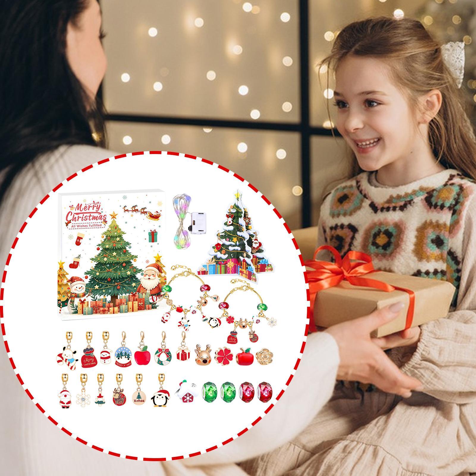 Jewelry Making Kits For Kids - Календарь Адвент Очарование Рождественский календарь обратного