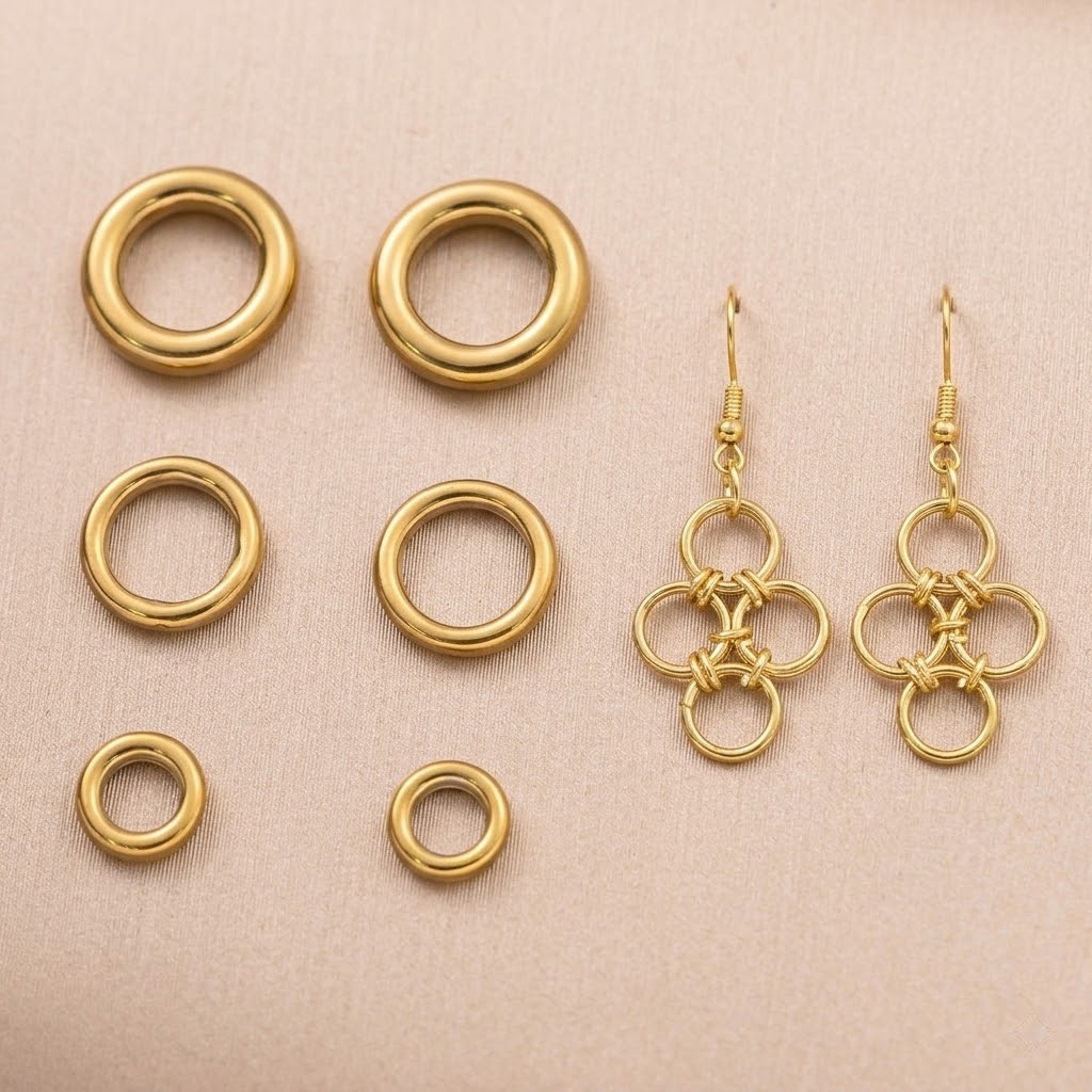 Jewelry Making Closed Jump Rings - 20 шт. круглых соединительных колец из