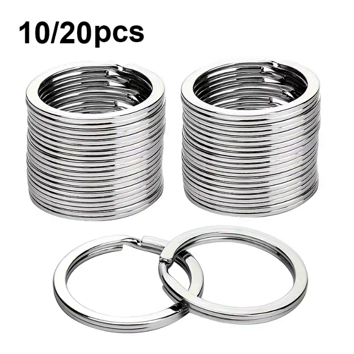 Jewelry Making Closed Jump Rings - 10/20 шт. металлические двойные кольца-петли 15-50