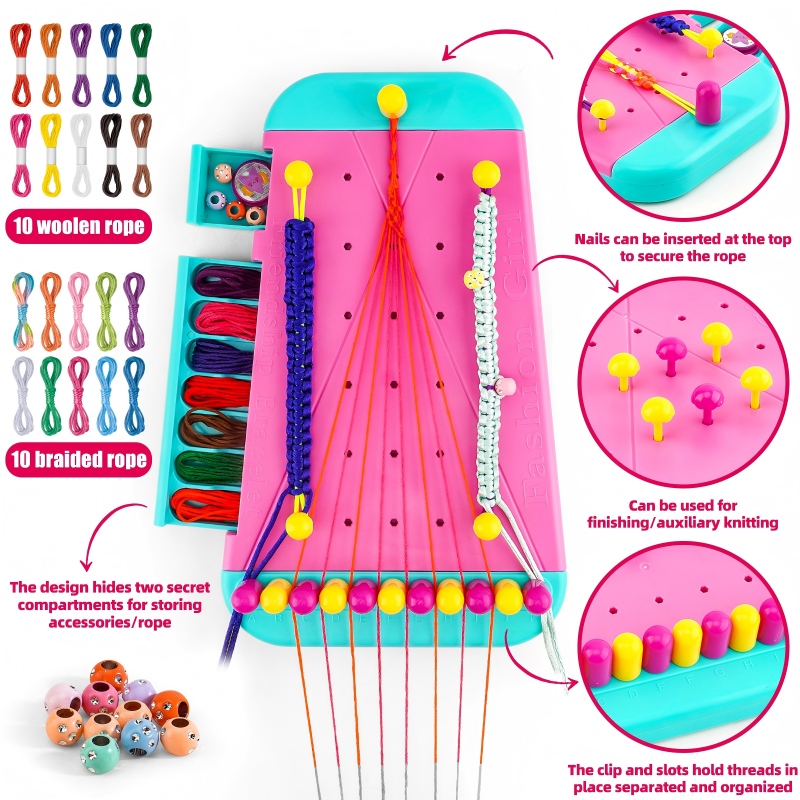 Jewelry Making Kits For Kids - Набор украшений для изготовления браслетов дружбы,