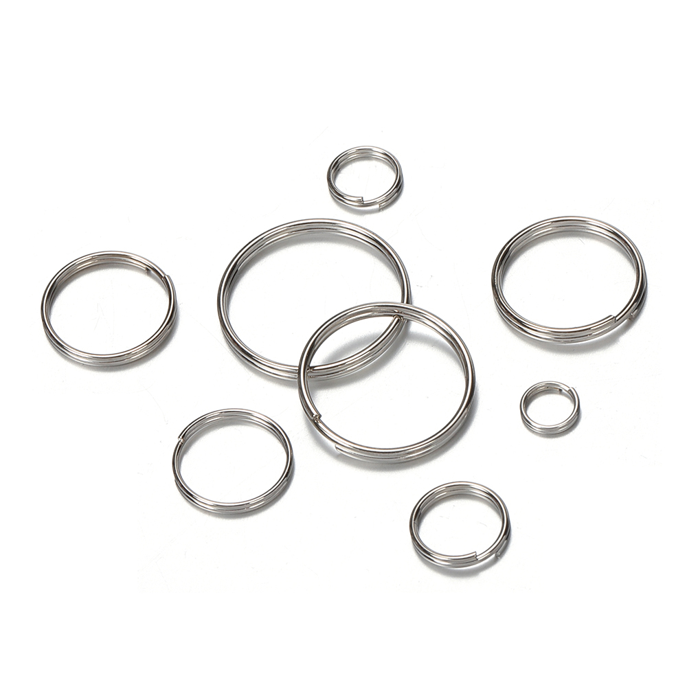 Jewelry Making Closed Jump Rings - 50 шт. металлических двойных кольцевых соединителей