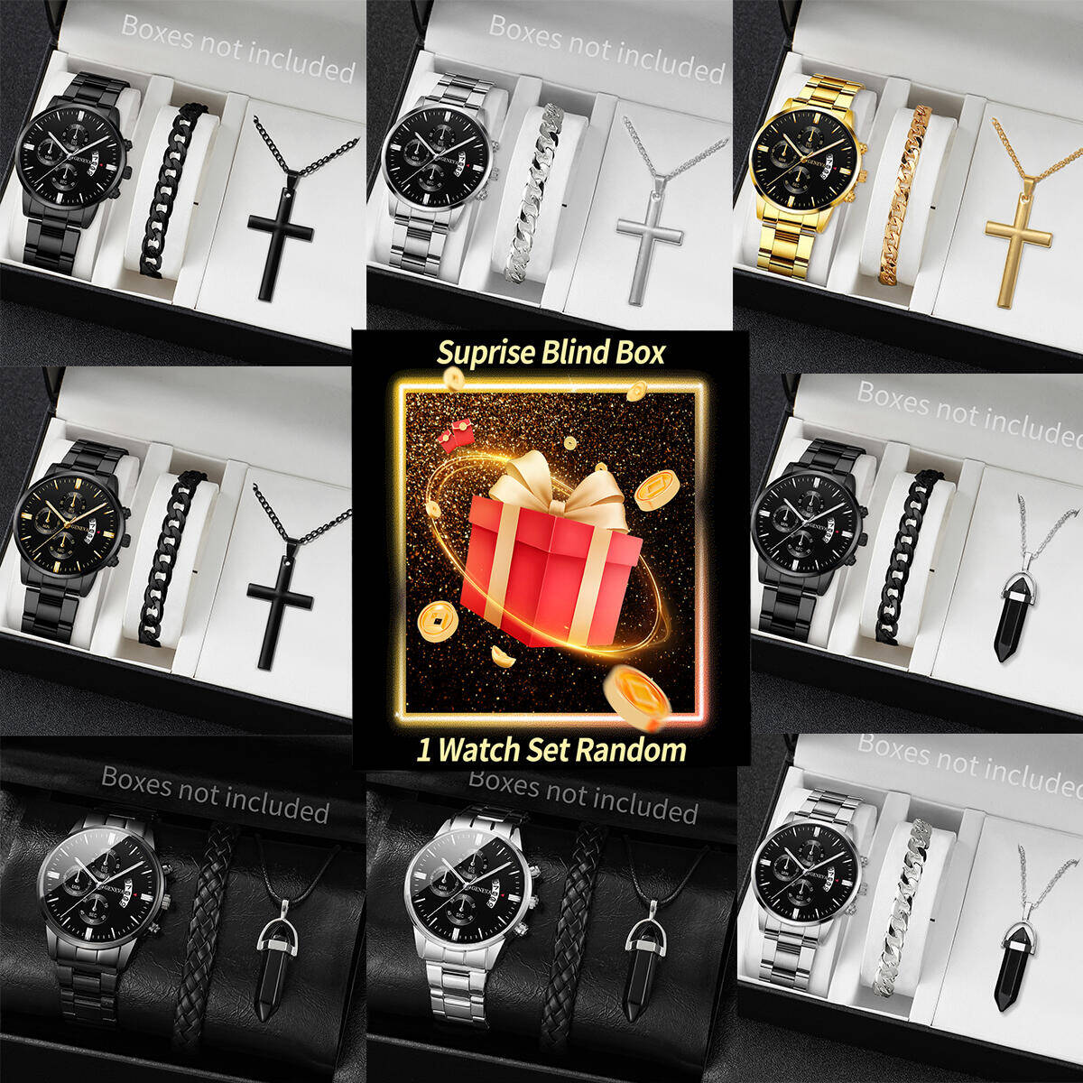 Jewelry Making Hardware - Сюрприз Mystery Watch слепая коробка-3 шт./компл.