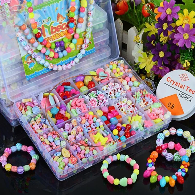 Jewelry Making Kits For Kids - Набор бусин для девочек «сделай сам»,