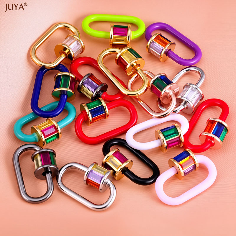 Застежки-карабины JUYA Rainbow – обзор и цена Jewelry Making Hardware