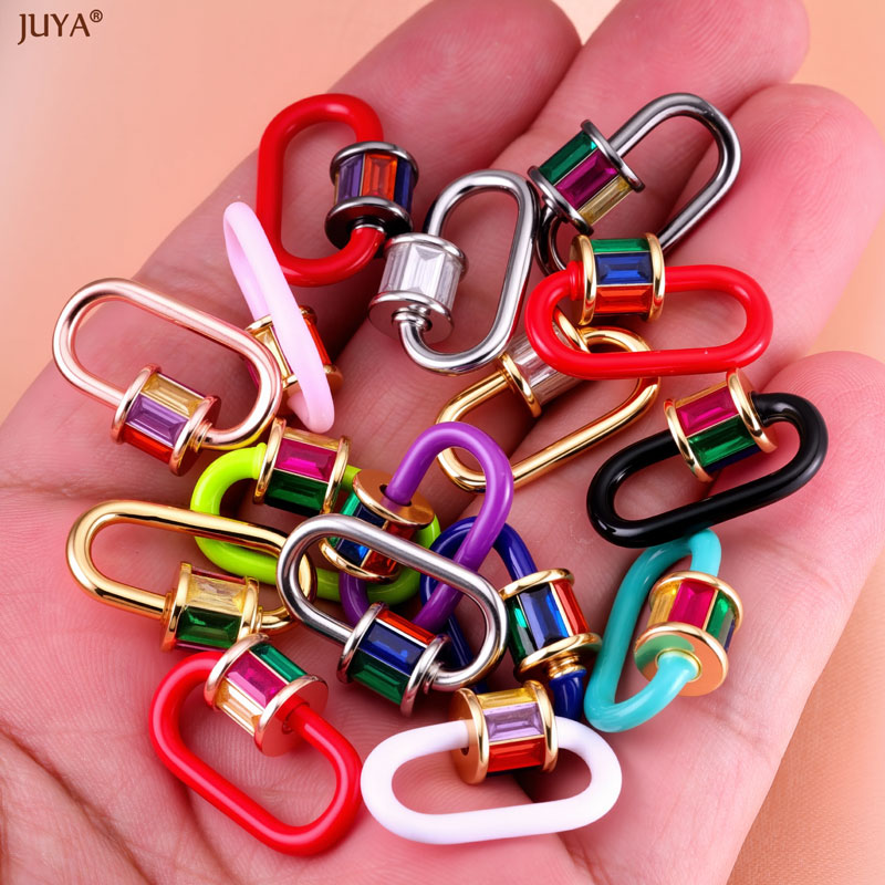 Застежки-карабины JUYA Rainbow – обзор и цена Jewelry Making Hardware