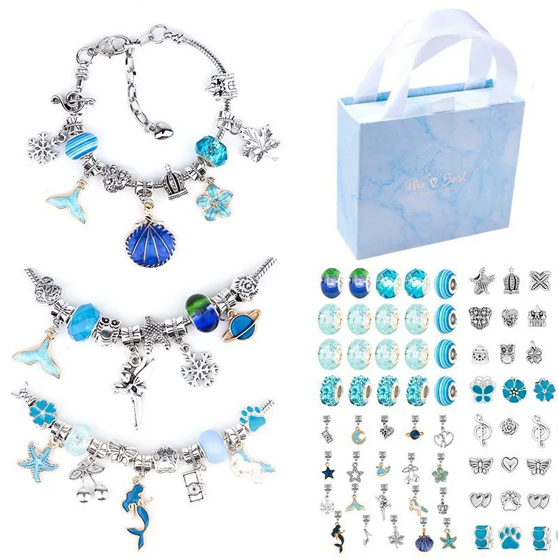 Детский комплект для девочек,  – обзор и цена Jewelry Making Kits For Kids