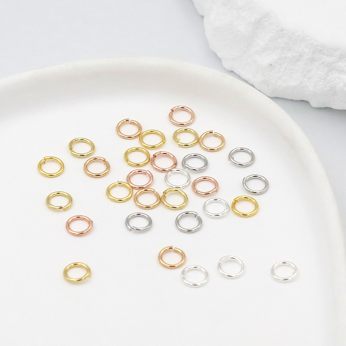Набор открытых соединительных  – обзор и цена Jewelry Making Closed Jump Rings