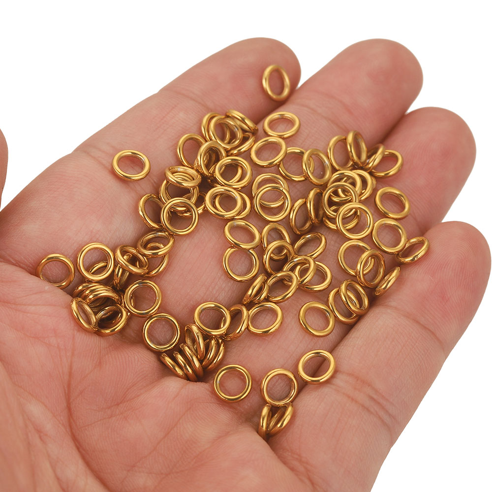 50 шт., закрытые кольца из нер – обзор и цена Jewelry Making Closed Jump Rings