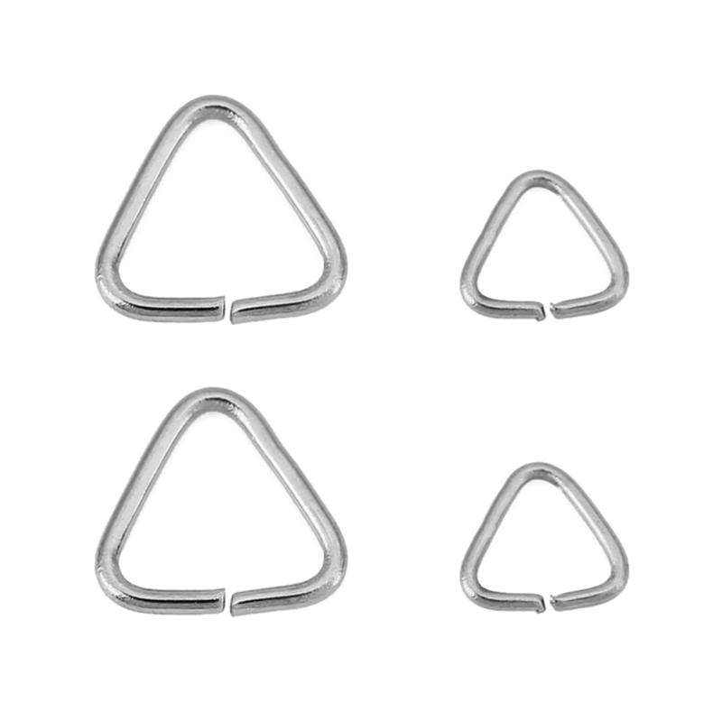 50 шт. 5 мм 8 мм Треугольные с – обзор и цена Jewelry Making Closed Jump Rings