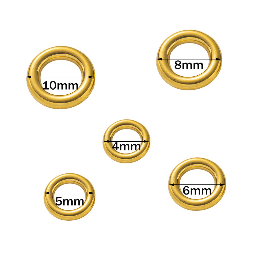 20 шт. круглых соединительных  – обзор и цена Jewelry Making Closed Jump Rings