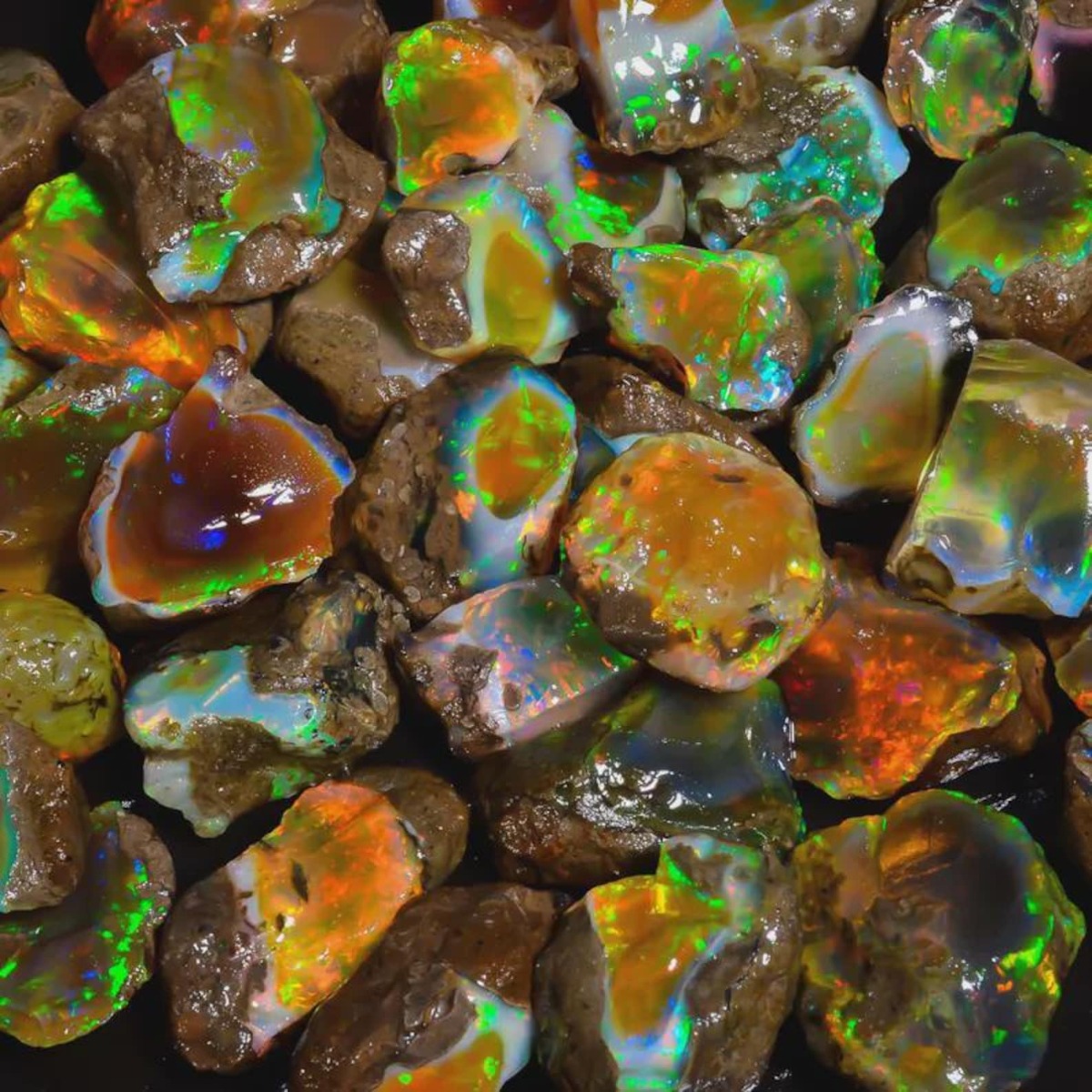 Натуральный эфиопский опал Вел – обзор и цена Jewelry Making Raw Materials