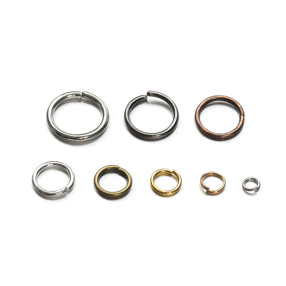 200 шт. металлических разъемны – обзор и цена Jewelry Making Closed Jump Rings
