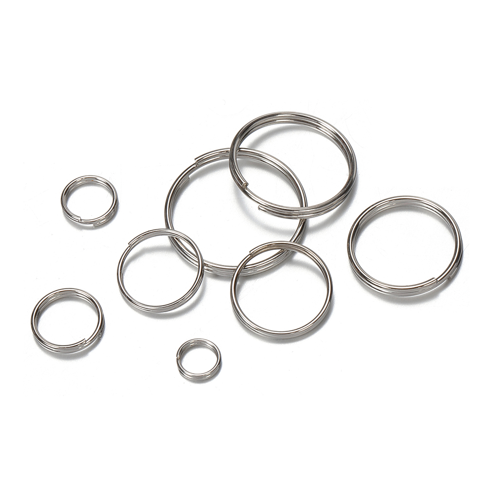 50 шт. металлических двойных к – обзор и цена Jewelry Making Closed Jump Rings