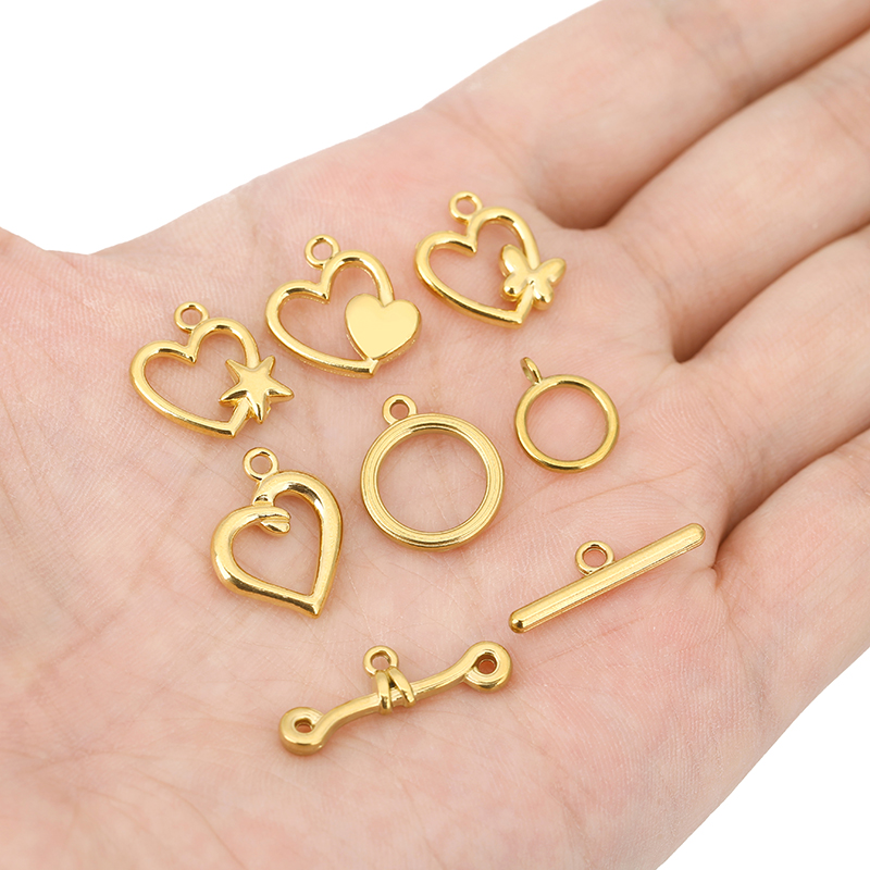 5 комплектов PVD-покрытых нерж – обзор и цена Jewelry Making Hardware
