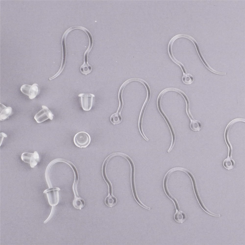 40 шт. прозрачные пластиковые  – обзор и цена Jewelry Making Hardware