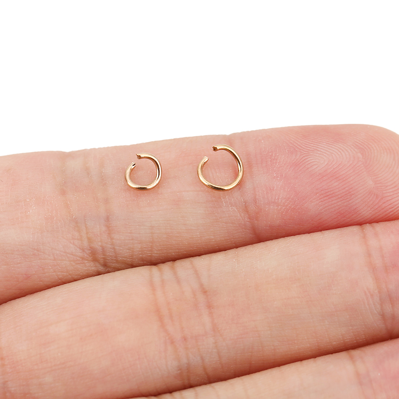 100 шт. позолоченных кольцообр – обзор и цена Jewelry Making Closed Jump Rings
