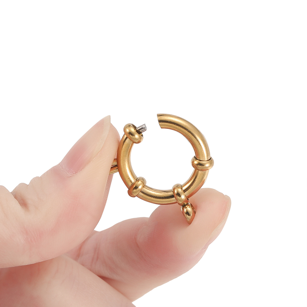 2 шт. круглых пружинных застеж – обзор и цена Jewelry Making Hardware