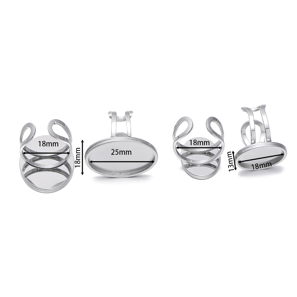 5 шт./лот, открытые настройки  – обзор и цена Jewelry Making Ring Tool