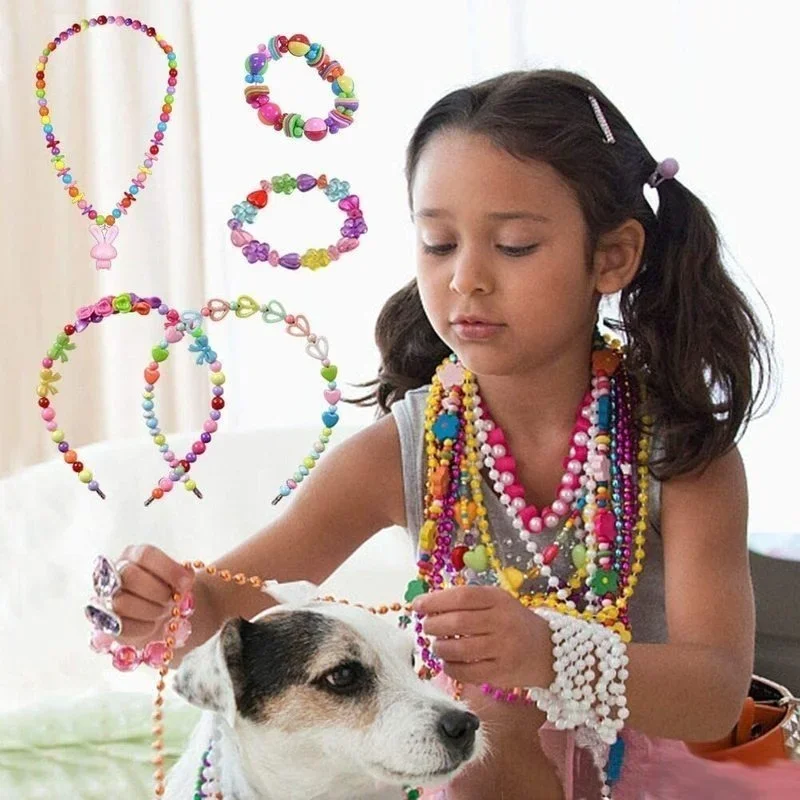 Набор бусин для девочек «сдела – обзор и цена Jewelry Making Kits For Kids